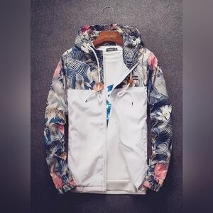 Men's Windbreaker Jacket Coat Spring And Autumn New Casual Small Youth Camo